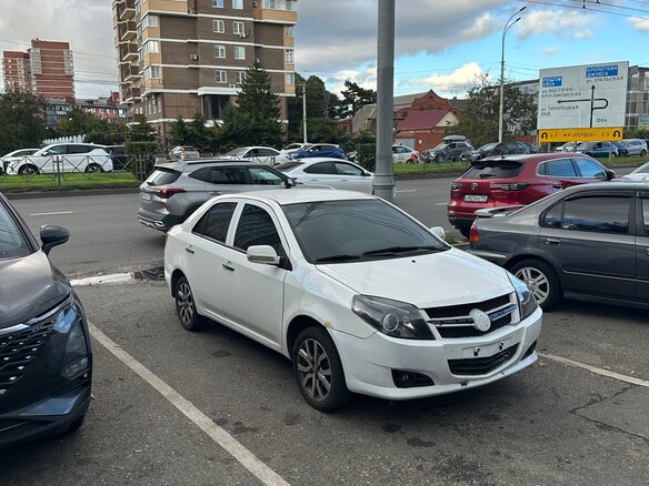 2013 Geely MK I, белый, 185000 рублей - вид 3