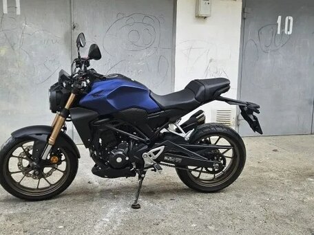 2019 Honda CB 300F, синий, 430000 рублей, вид 1