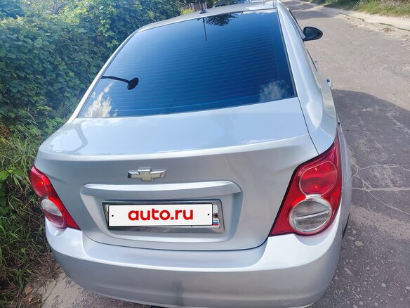 2012 Chevrolet Aveo II, серебристый, 570000 рублей - вид 8
