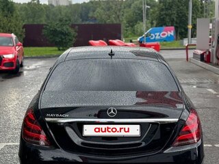2019 Mercedes-Benz Maybach S-Класс 450 I (X222) Рестайлинг, чёрный, 9400000 рублей, вид 4