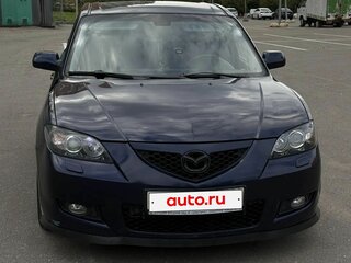 2008 Mazda 3 I (BK) Рестайлинг, синий, 449999 рублей, вид 2