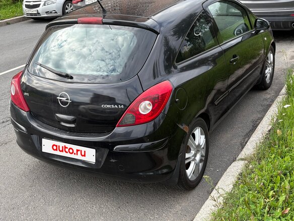 2007 Opel Corsa D, чёрный, 235000 рублей - вид 7
