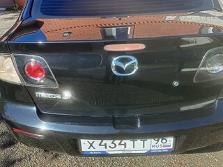 2007 Mazda 3 I (BK) Рестайлинг, чёрный, 700000 рублей, вид 4