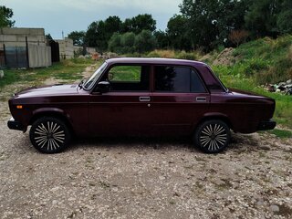 2006 Lada (ВАЗ) 2107, пурпурный, 235000 рублей, вид 5