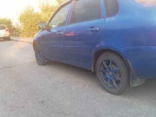 2006 Lada (ВАЗ) Kalina I, синий, 185000 рублей, вид 4