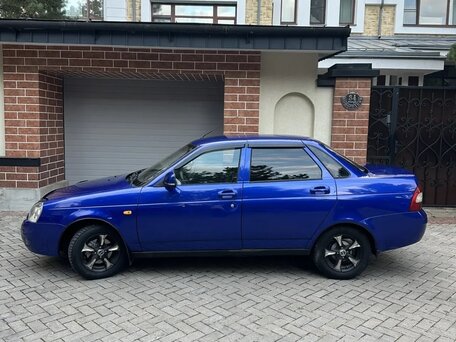 2012 Lada (ВАЗ) Priora I, синий, 270000 рублей, вид 4