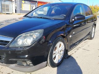 2007 Opel Vectra C Рестайлинг, чёрный, 260000 рублей, вид 2