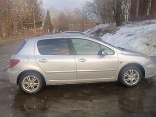 2002 Peugeot 307 I, серебристый, 300000 рублей, вид 3
