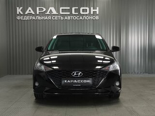 2021 Hyundai Solaris II Рестайлинг, чёрный, 1419000 рублей, вид 3