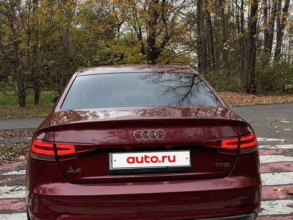 2016 Audi A4 V (B9), красный, 1700000 рублей - вид 5