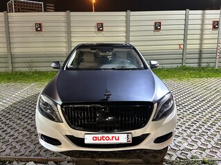 2016 Mercedes-Benz Maybach S-Класс 500 I (X222), серый, 3790000 рублей, вид 1
