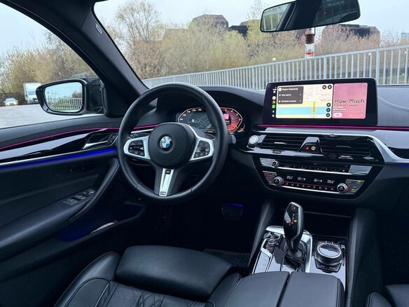 2020 BMW 5 серии 523d xDrive VII (G30/G31/G38) Рестайлинг, белый, 5490000 рублей - вид 18
