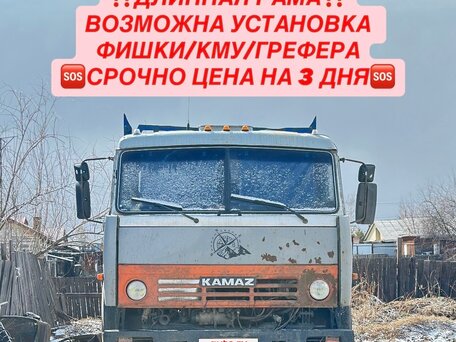 2006 КамАЗ 65117, серый, 550000 рублей, вид 1