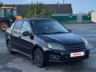 2013 Lada (ВАЗ) Granta I, синий, 400000 рублей, вид 4