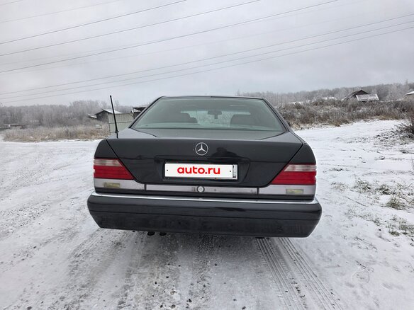 1994 Mercedes-Benz S-Класс 500 Long III (W140) Рестайлинг, чёрный, 1300000 рублей - вид 2