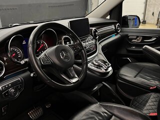 2019 Mercedes-Benz V-Класс Extra Long 250 d экстра длинный III (W447) Рестайлинг, чёрный, 4550000 рублей, вид 4