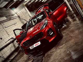 2021 Kia Sportage IV Рестайлинг, красный, 3088000 рублей, вид 1