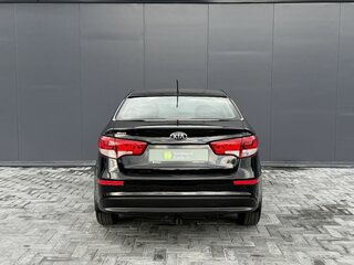2016 Kia Rio III Рестайлинг, чёрный, 1145000 рублей, вид 4