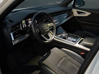 2020 Audi Q7 55 TFSI e II (4M) Рестайлинг, белый, 6200000 рублей, вид 5