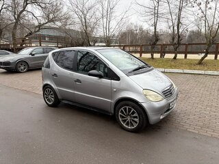 1999 Mercedes-Benz A-Класс 160 I (W168), серый, 360000 рублей, вид 4