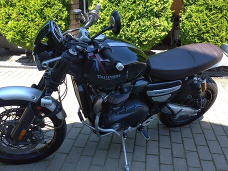 2019 Triumph Scrambler, чёрный, 886498 рублей, вид 1