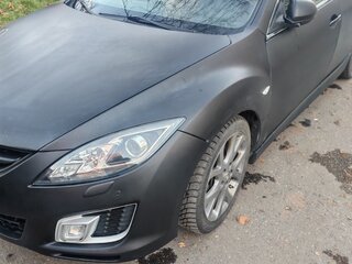 2008 Mazda 6 II (GH), чёрный, 680000 рублей, вид 3