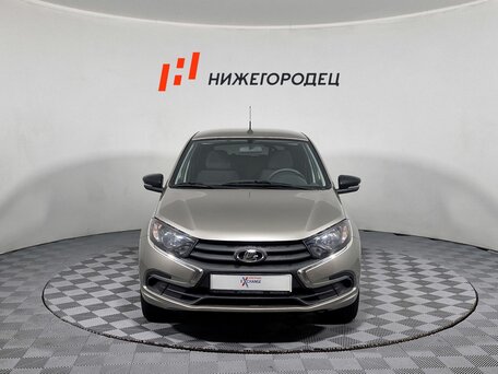 2021 Lada (ВАЗ) Granta I Рестайлинг, серый, 659000 рублей, вид 2