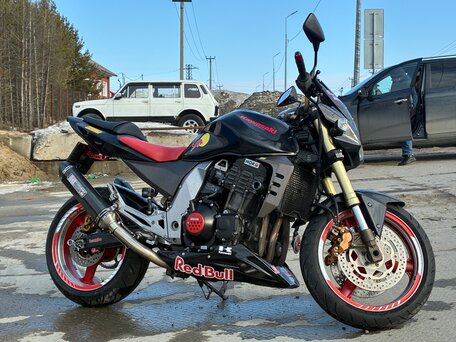 2003 Kawasaki Z 1000, чёрный, 399000 рублей, вид 1