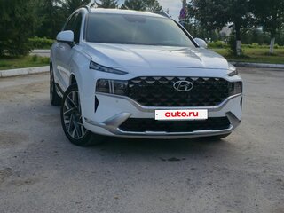 2021 Hyundai Santa Fe IV Рестайлинг, белый, 3450000 рублей, вид 2