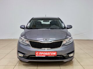 2017 Kia Rio III Рестайлинг, серый, 935000 рублей, вид 2
