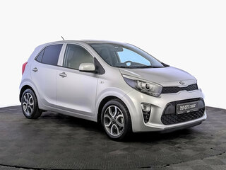 2021 Kia Picanto III Рестайлинг, серебристый, 1690000 рублей, вид 3