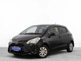 2018 Toyota Vitz III (XP130) Рестайлинг 2, чёрный, 999000 рублей, вид 3
