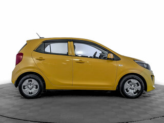 2022 Kia Picanto III Рестайлинг, жёлтый, 1710000 рублей, вид 4