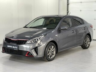 2021 Kia Rio IV Рестайлинг, серый, 1639000 рублей, вид 3