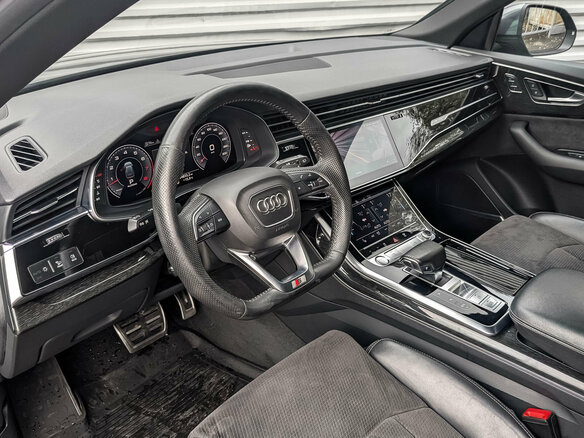 2019 Audi Q8 55 TFSI I (4M), серый, 4900000 рублей - вид 14