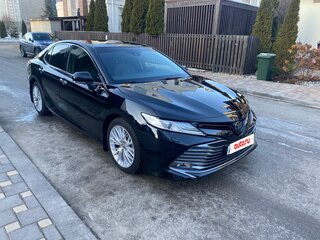 2018 Toyota Camry VIII (XV70), чёрный, 2650000 рублей, вид 4