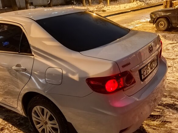 2012 Toyota Corolla X (E140, E150) Рестайлинг, белый, 910000 рублей - вид 5