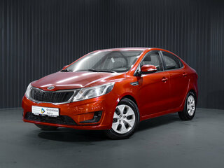 2012 Kia Rio 5-speed III, красный, 649000 рублей, вид 3