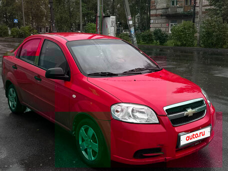 2008 Chevrolet Aveo I, красный, 250000 рублей, вид 3