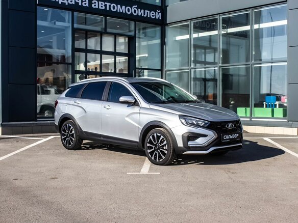 2026 Lada (ВАЗ) Vesta SW Cross I Рестайлинг (NG), серебристый, 2043000 рублей - вид 4