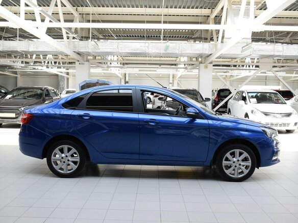 2020 Lada (ВАЗ) Vesta I, синий, 965000 рублей - вид 7