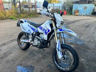 2008 Suzuki DR-Z 400 SM, белый, 375000 рублей, вид 2