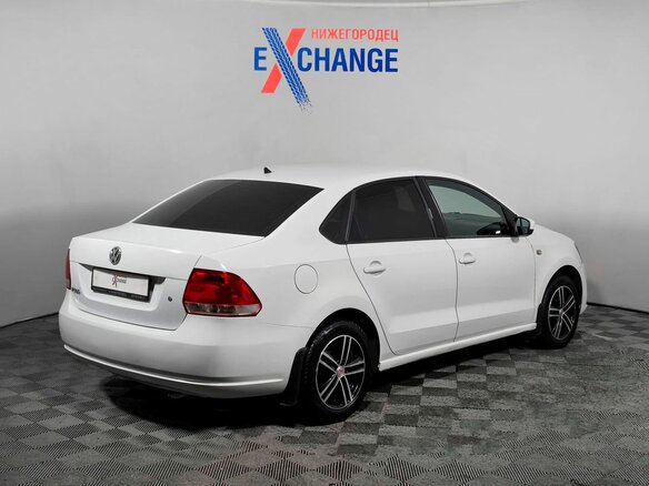 2014 Volkswagen Polo V, белый - вид 5