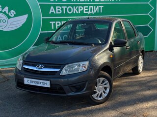 2016 Lada (ВАЗ) Granta I, серый, 475000 рублей, вид 1