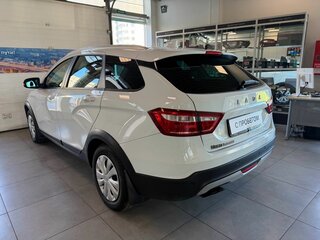 2018 Lada (ВАЗ) Vesta SW Cross I, белый, 719000 рублей, вид 4