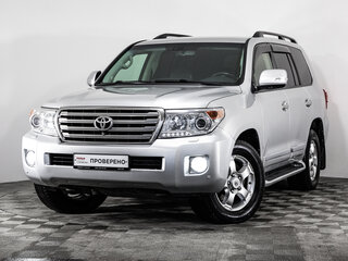 2012 Toyota Land Cruiser 200 Series Рестайлинг 1, серебристый, 3429370 рублей, вид 1