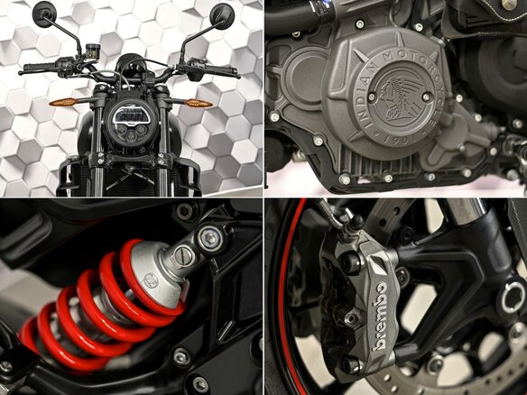2022 Indian FTR 1200, чёрный, 1199000 рублей - вид 9