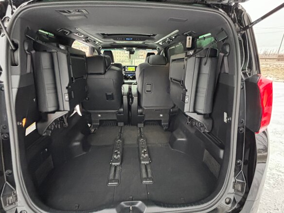 2021 Toyota Alphard III Рестайлинг, чёрный, 4600000 рублей - вид 18