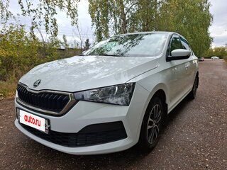 2021 Skoda Rapid II, белый, 1520000 рублей, вид 2