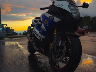 2005 Suzuki GSX-R 1000, синий, 570000 рублей, вид 1